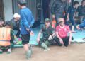 Kodim 0601/Pandeglang dan Sibernet Foundation Tinjau Banjir Terparah di Desa Idaman Patia
