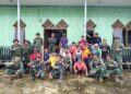 ‎Satgas Yonif 123/Rajawali Gelar Serangkaian Kegiatan Karya Bhakti, Perkuat Sinergi dengan Masyarakat ‎