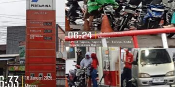 SPBU 34.16917 Tapos: Diduga ‘Sarang’ Mafia BBM yang Tak Tersentuh Hukum, Ada Apa dengan Aparat