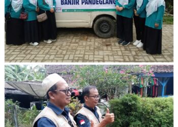 Laz Harfa Bersama Indonesia Power PLTU Labuan Salurkan Bantuan untuk Warga Kampung Apolo
