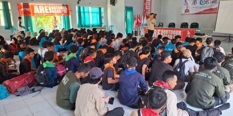 AOPGI Banten Gelar Pelatihan Keselamatan Pendakian untuk Siswa SMA/SMK