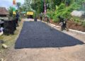 Tahap Akhir TMMD Ke-127, Jalan 680 Meter di Desa Parakanlima Masuki Proses Hotmix