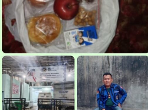 Satuan pelayanan  pemenuhan Giji (SPPG) cimanyangray kec gunung kencana jadi sorotan pengurus Ormas badak banten