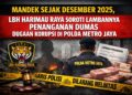 Mandek Sejak Desember 2025, LBH Harimau Raya Soroti Lambannya Penanganan Dumas Dugaan Korupsi di Polda Metro Jaya
