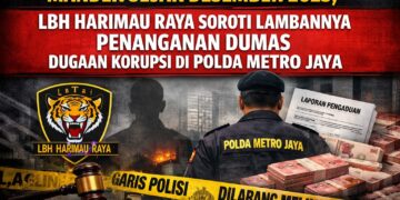 Mandek Sejak Desember 2025, LBH Harimau Raya Soroti Lambannya Penanganan Dumas Dugaan Korupsi di Polda Metro Jaya