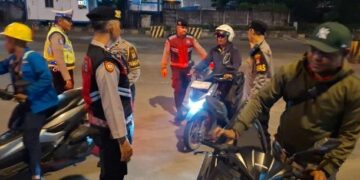 Patroli Malam Cipta Kondisi Polres Pelabuhan Tanjung Priok, Cegah Kamtibmas