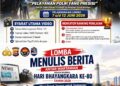 Polda Banten Gelar Lomba Video Layanan 110 dan Lomba Menulis Berita Sambut HUT Bhayangkara ke-80
