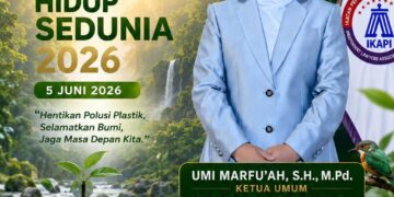 IKAPI Serukan Kepedulian Lingkungan Sebagai Bagian dari Iman dan Tanggung Jawab Kemanusiaan Pada Hari Lingkungan Hidup Sedunia 2026