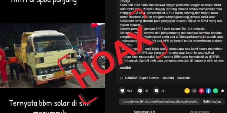 Mahasiswa Sibolga Bantah Keras Isu Penyelewangan BBM Di Jalan Rajawali: ” Jangan Terprovokasi Berita Hoaks!”