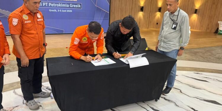 Rampungkan Wasdal II, Tim Baharkam Polri Beri Nilai Kategori Emas untuk PT Petrokimia Gresik