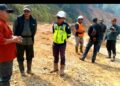 PT. NKE Menjadi Sorotan Banyak Pihak, Asper BKPH Bayah Cek Lokasi Crusher Di Area Perhutani Blok Talun