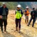 PT. NKE Menjadi Sorotan Banyak Pihak, Asper BKPH Bayah Cek Lokasi Crusher Di Area Perhutani Blok Talun