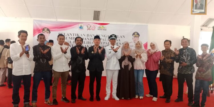 Sugianto Resmi Dilantik Jadi Kades PAW Desa Pamubulan, Siap Lanjutkan Roda Pemerintahan Desa