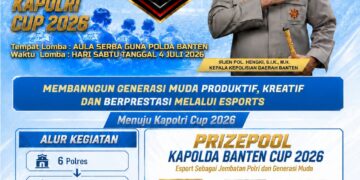 Polda Banten Akan Gelar Turnamen Esports Kapolda Cup 2026, Jaring Atlet Berprestasi Menuju Kapolri Cup