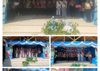 SDN 1 Sawarna Laksanakan Perpisahan dan Kenaikan kelas, diisi Pentas Seni  Siswa Siswi