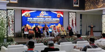 Doa Bersama Lintas Agama Dalam Rangka Memperingati Hari Bhayangkara Ke-80 Tahun 2026