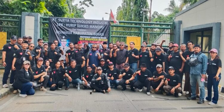 LBH Harimau Raya DPC Bekasi Raya Gelar Aksi, Usut Tuntas dan Segel Perusahaan Yang Telah Melanggar Hukum Ketenagakerjaan