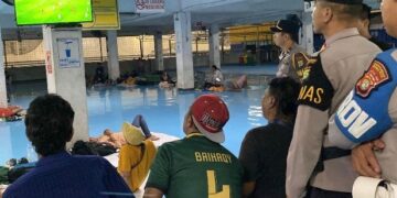 Polres Priok Perkuat Sinergi dengan Masyarakat Melalui Nobar Jaga Jakarta On The Spot Piala Dunia 2026