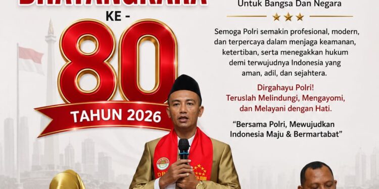PPIPHI Ucapkan Selamat Hari Bhayangkara ke-80 Tahun 2026, Dukung Polri Semakin Profesional dan Humanis