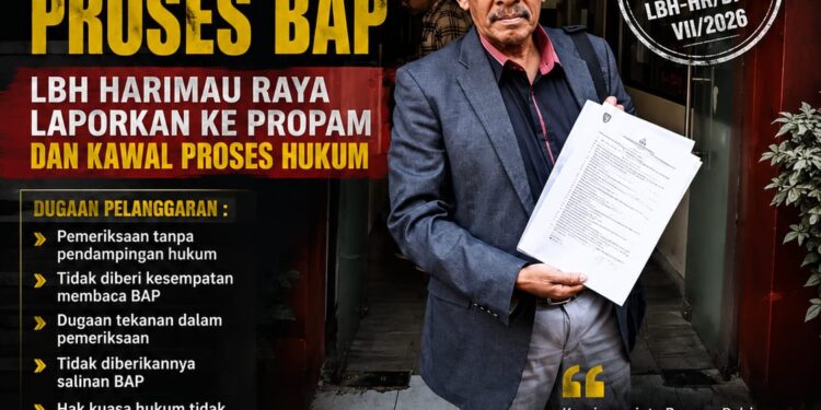Diduga Oknum Tim Penyidik PPA Polres Kabupaten Bekasi Rekayasa Proses BAP, LBH Harimau Raya Laporkan ke Propam dan Kawal Proses Hukum
