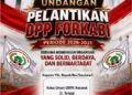 Ketua Umum (DPP-GMPK) Dr. Douglas Pasaribu, Hadiri Acara Pelantikan Pengurus DPP Forkabi 2026 – 2031
