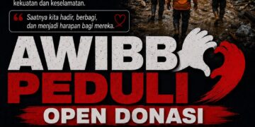 Saatnya Kita Hadir, AWIBB Ajak Masyarakat Bantu Korban Bencana di Ciptamulya Sukabumi