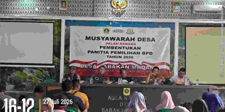 Ardiansyah Syaiful Dipercaya Menjadi Ketua Panitia Hari Jadi Desa Babakan Madang dan HUT Ke-81 RI