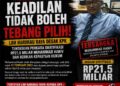 Keadilan Tidak boleh Tebang Pilih! LBH Harimau Raya Desak  KPK Tuntaskan Perkara Gratifikasi RP21,5 Miliar Muhammad Haniv dan Berikan Kepastian Hukum